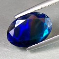 1.24CT ЧЕРНО-СИНИЙ ОПАЛ ЭФИОПИЯ - Высокое качество. Доставка по Украине.