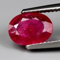 0.7CT ПРИРОДНЫЙ РУБИН 5*4ММ - Высокое качество. Доставка по Украине.