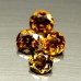 7.4Ct ПРИРОДНЫЙ РАУХТОПАЗ (4шт) - Высокое качество. Доставка по Украине.