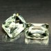 4.63ct ПАРА ЗЕЛЕНЫХ АМЕТИСТОВ 9.3*7.3мм ЧЕКАНКА - Высокое качество. Доставка по Украине.