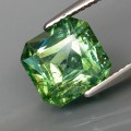 3.9Ct Натуральный зеленый апатит 9.4*9мм октагон Е14760