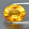 1.45Ct Натуральный цитрин 8.6*7мм овал Е14910