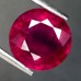 2.52Ct Натуральный насыщенный красный рубин 7.9мм (круг) Е14911