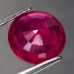 2.52Ct Натуральный насыщенный красный рубин 7.9мм (круг) Е14911