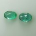 0.8Ct Пара чистых натуральных изумрудов 6.1*4.1мм овал (Класса АА+) Е14819