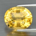 1.87Ct Натуральный цитрин 9*7.5мм овал Е14917