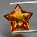 2.13Ct Натуральный цитрин 10*9.5мм звезда Е14930
