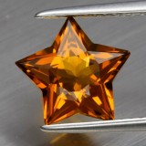 2.13Ct Натуральный цитрин 10*9.5мм звезда Е14930