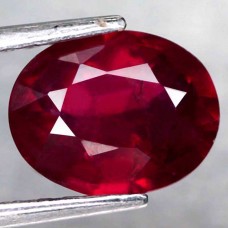 2.33Ct Натуральный рубин 8.8*6.9мм (овал) Е15007